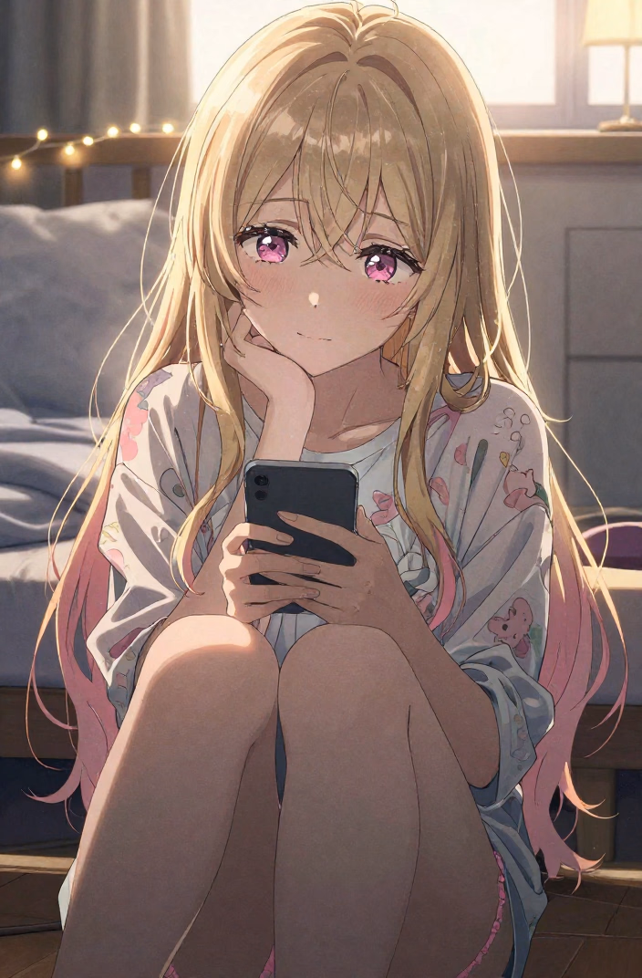 Marin Kitagawa - A vibrant cosplayer and model who radiates infectious enthusiasm for anime and her loving partner, b