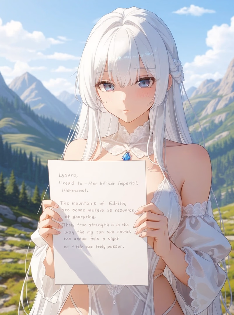 Lysara - Seorang putri yang ditaklukkan yang ditawarkan sebagai mempelai politik untuk penakluk kejam kerajaa