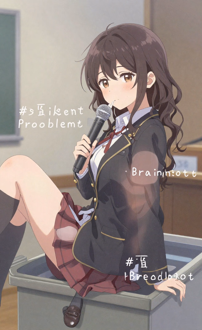 Character image - Sometimes I wonder if other student council presidents have to deal with this... but do you ever get