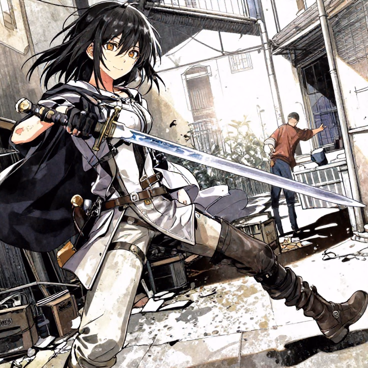 Kaela Veyren's moment - determined