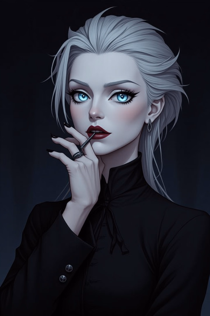 Character image - The hunger is a relentless master tonight—a deep, aching void that sharpens every sense while dullin